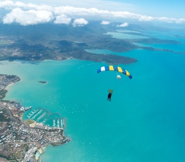 Tandem Skydive over Airlie Beach